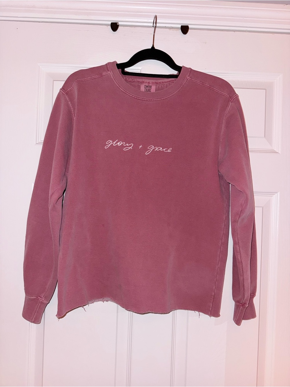 Women's Mauve Pullover Sweatshirt